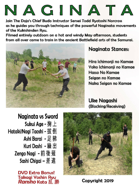 Naginata Pole Arm of Power DVD with Todd Norcross - Budovideos Inc