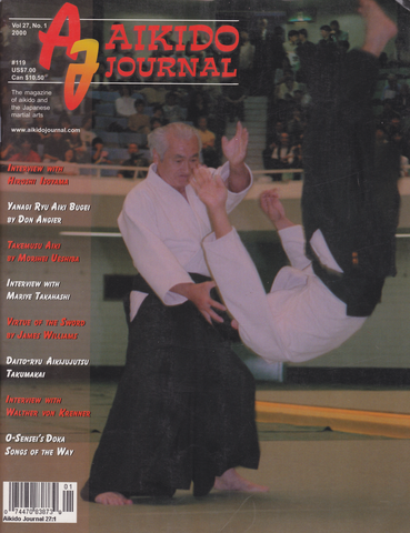 Aikido Journal Magazine #119 (Preowned) - Budovideos Inc