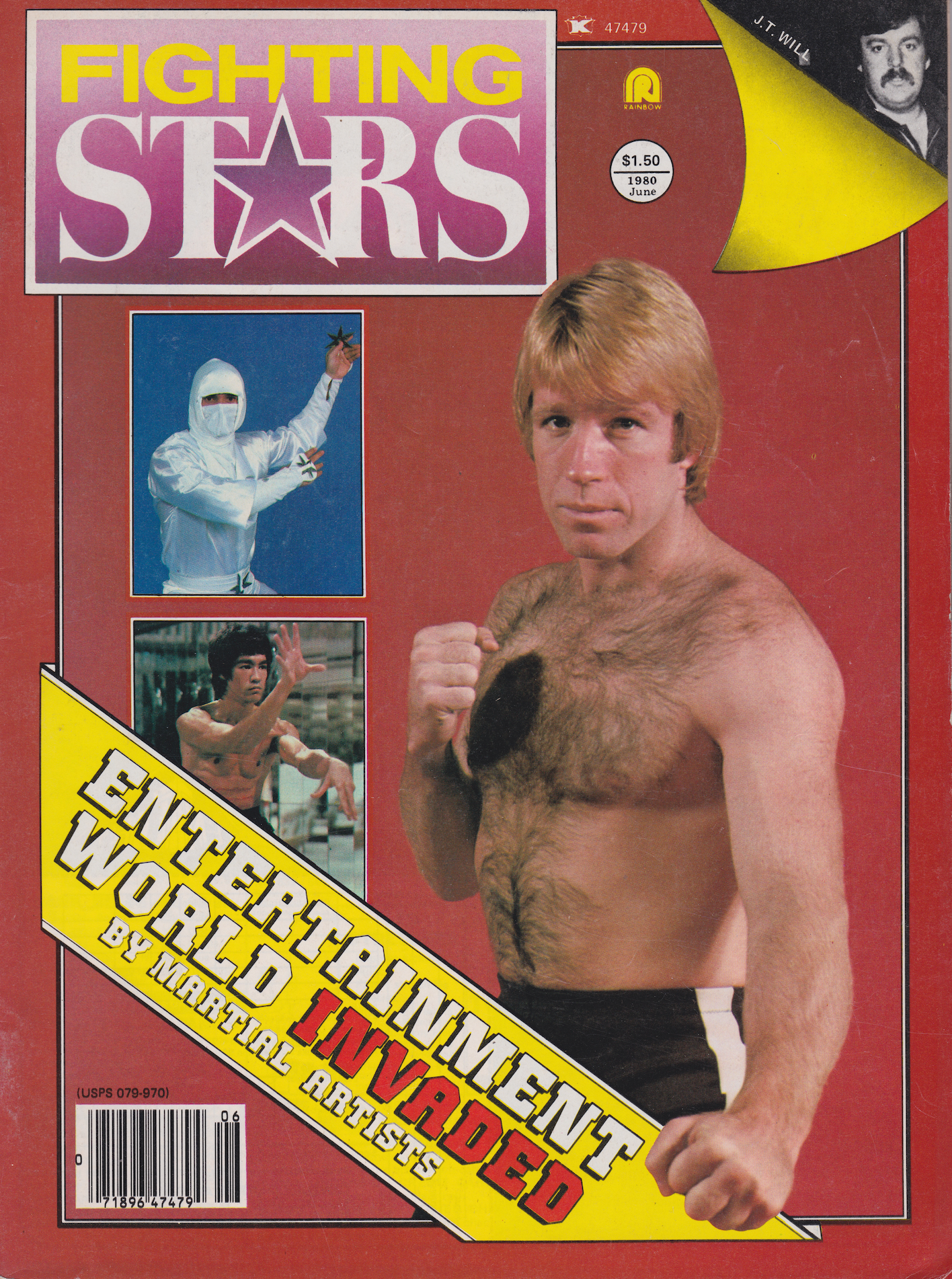 Fighting Stars June 1980 Magazine (Preowned) - Budovideos Inc