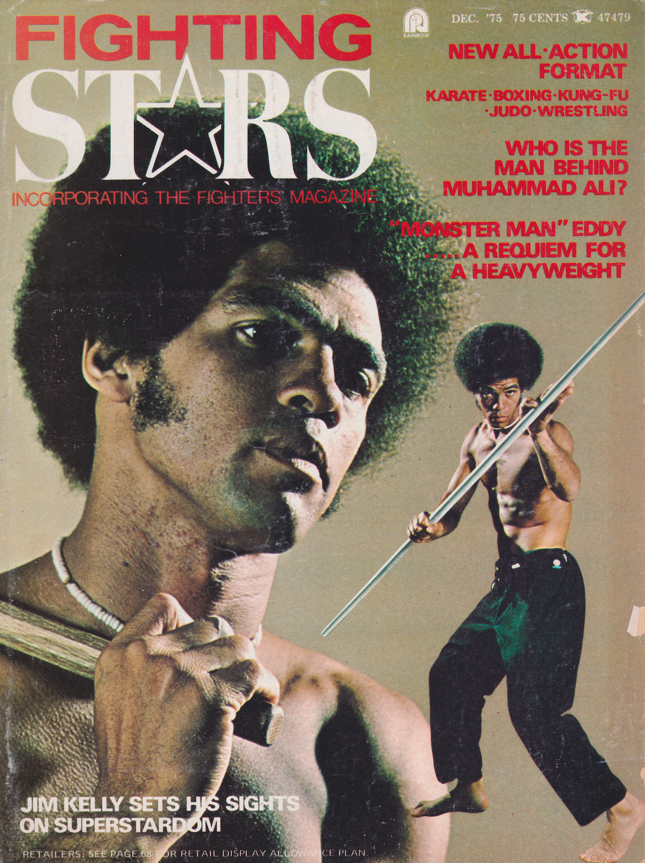 Fighting Stars Dec 1975 Magazine (Preowned) - Budovideos Inc
