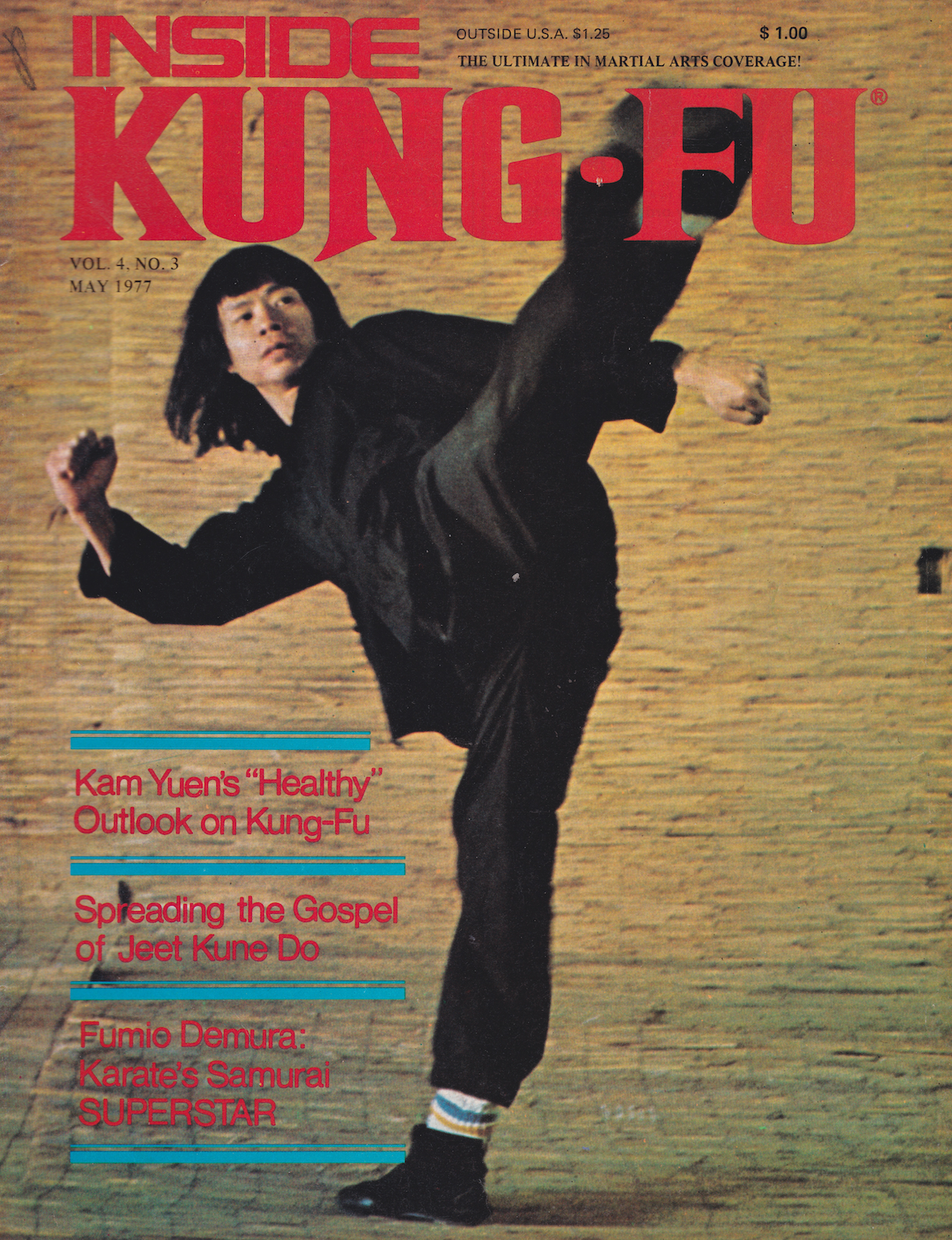 Inside Kung Fu May 1977 Magazine (Preowned) - Budovideos Inc