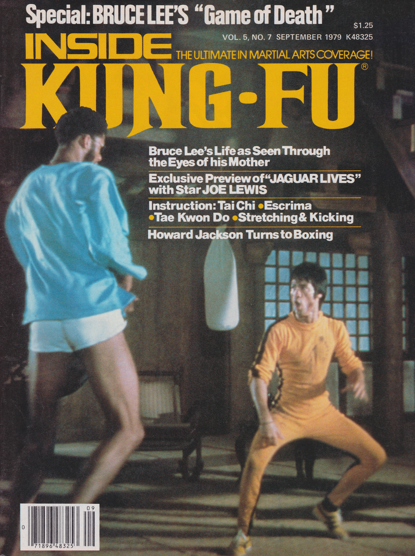 Inside Kung Fu September 1979 Magazine (Preowned) - Budovideos Inc