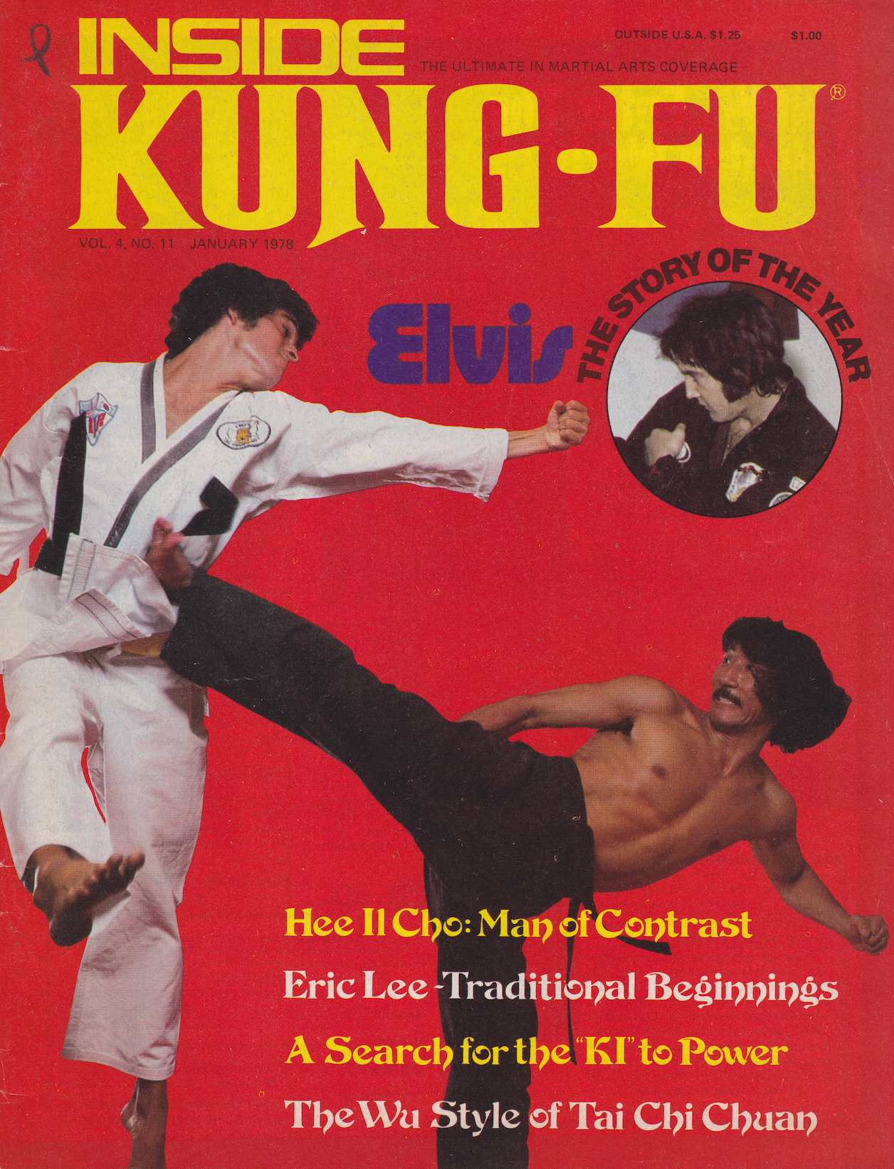 Inside Kung Fu January 1978 Magazine (Preowned) - Budovideos Inc