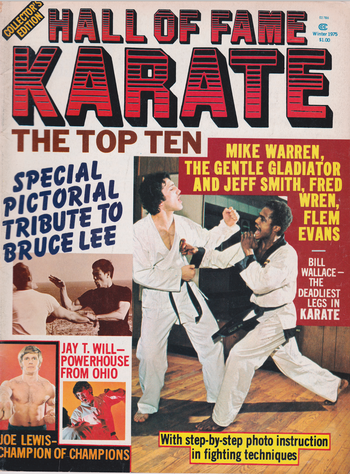 Hall of Fame Karate Winter 1975 Magazine (Preowned) - Budovideos Inc