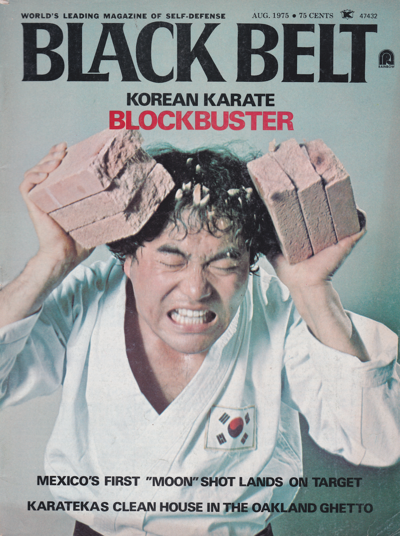 Black Belt Magazine Aug 1975 (Preowned) - Budovideos Inc