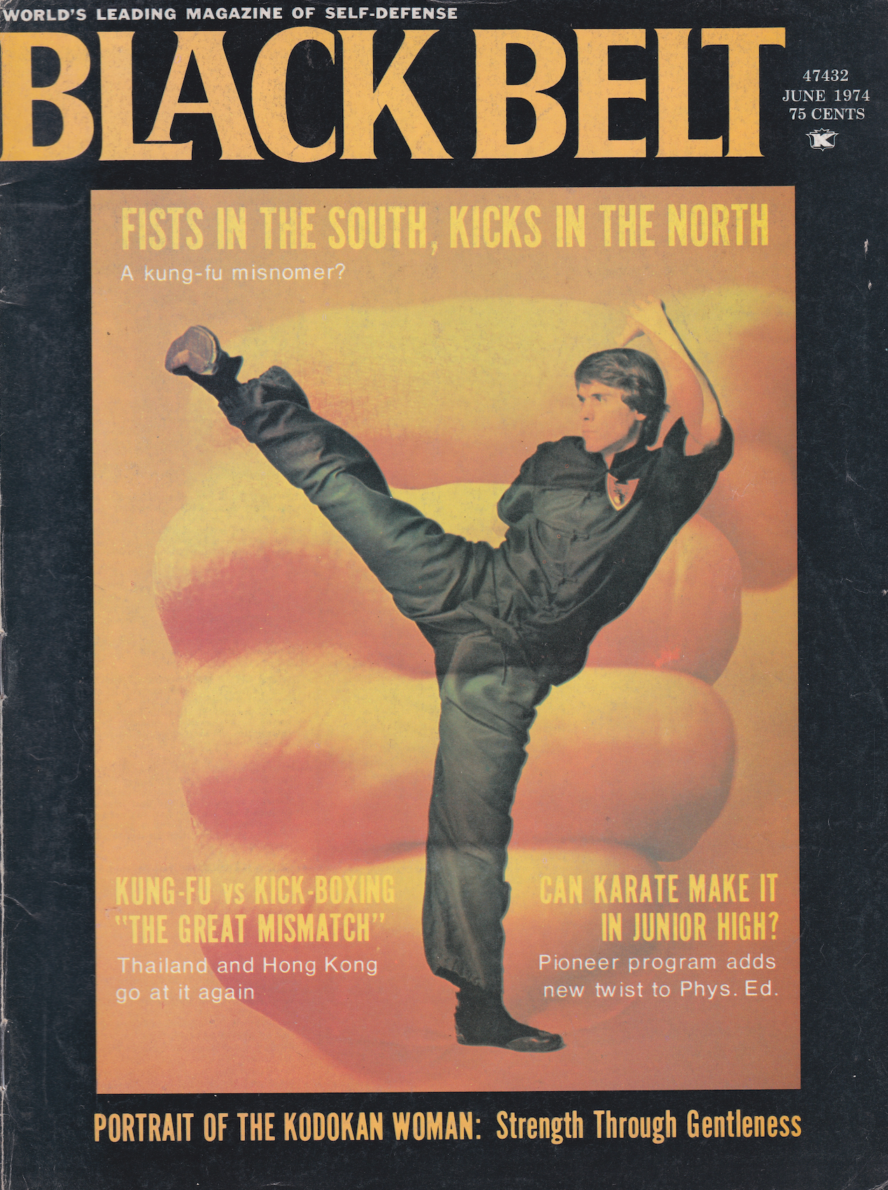 Black Belt Magazine June 1974 (Preowned) - Budovideos Inc