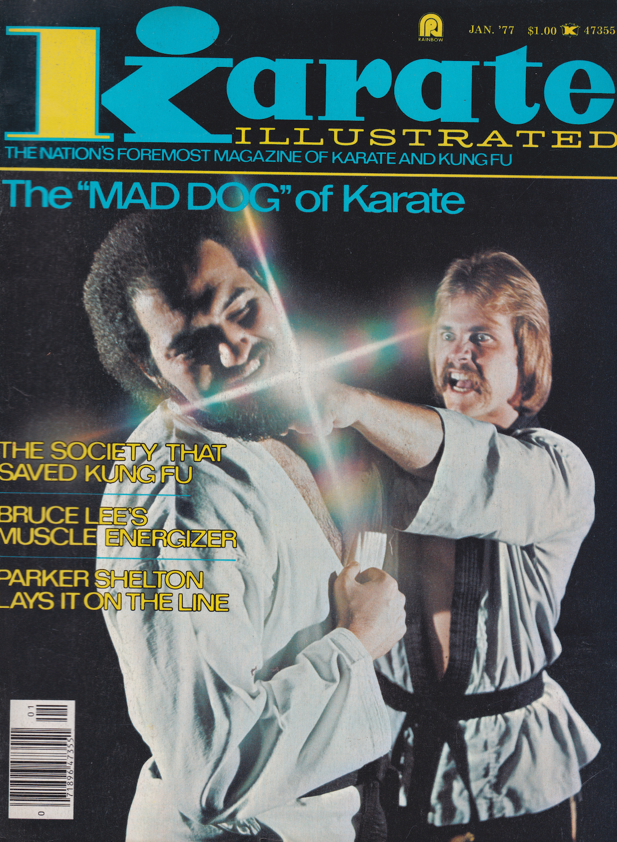Karate Illustrated Jan 1977 Magazine (Preowned) - Budovideos Inc