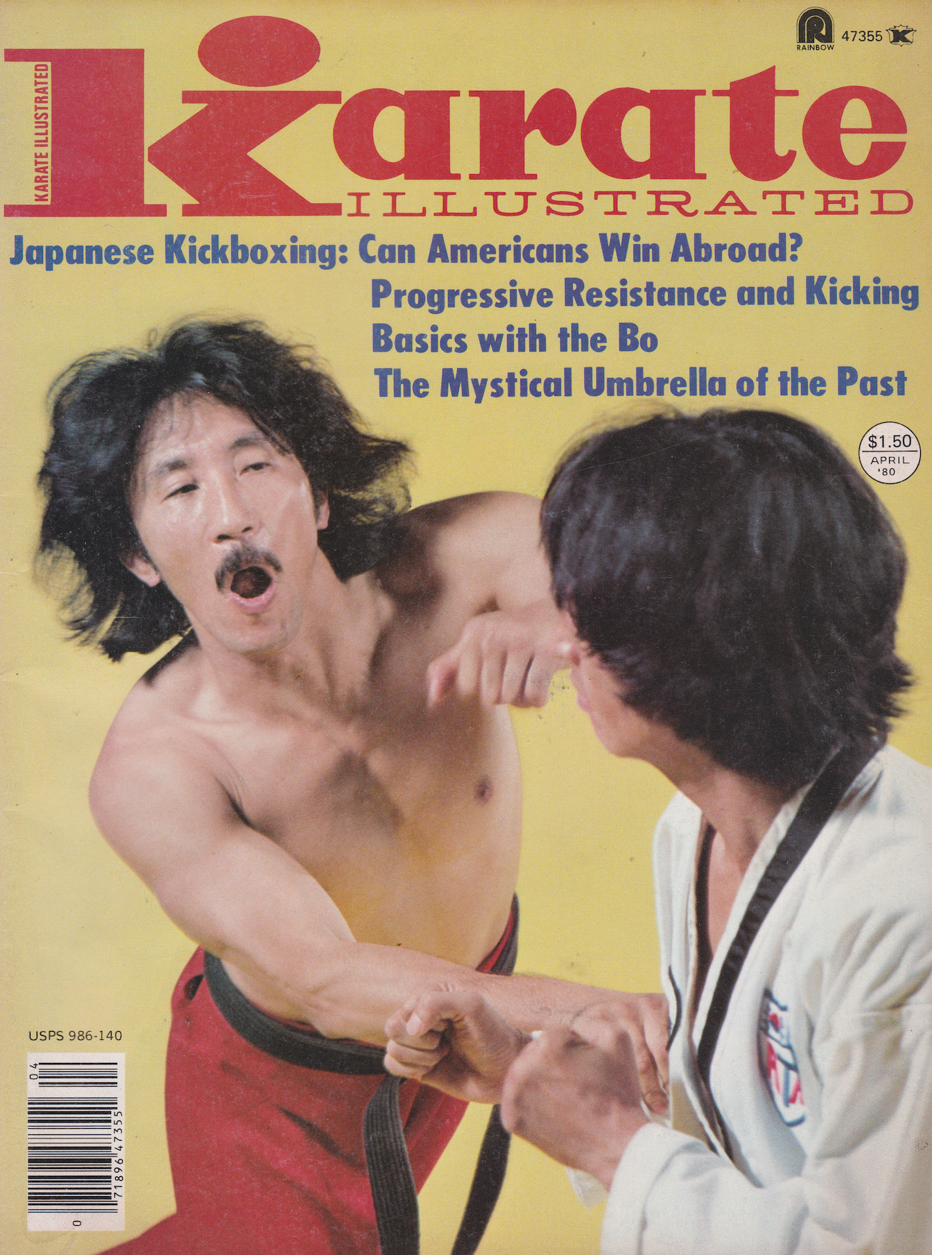 Karate Illustrated April 1980 Magazine (Preowned) - Budovideos Inc