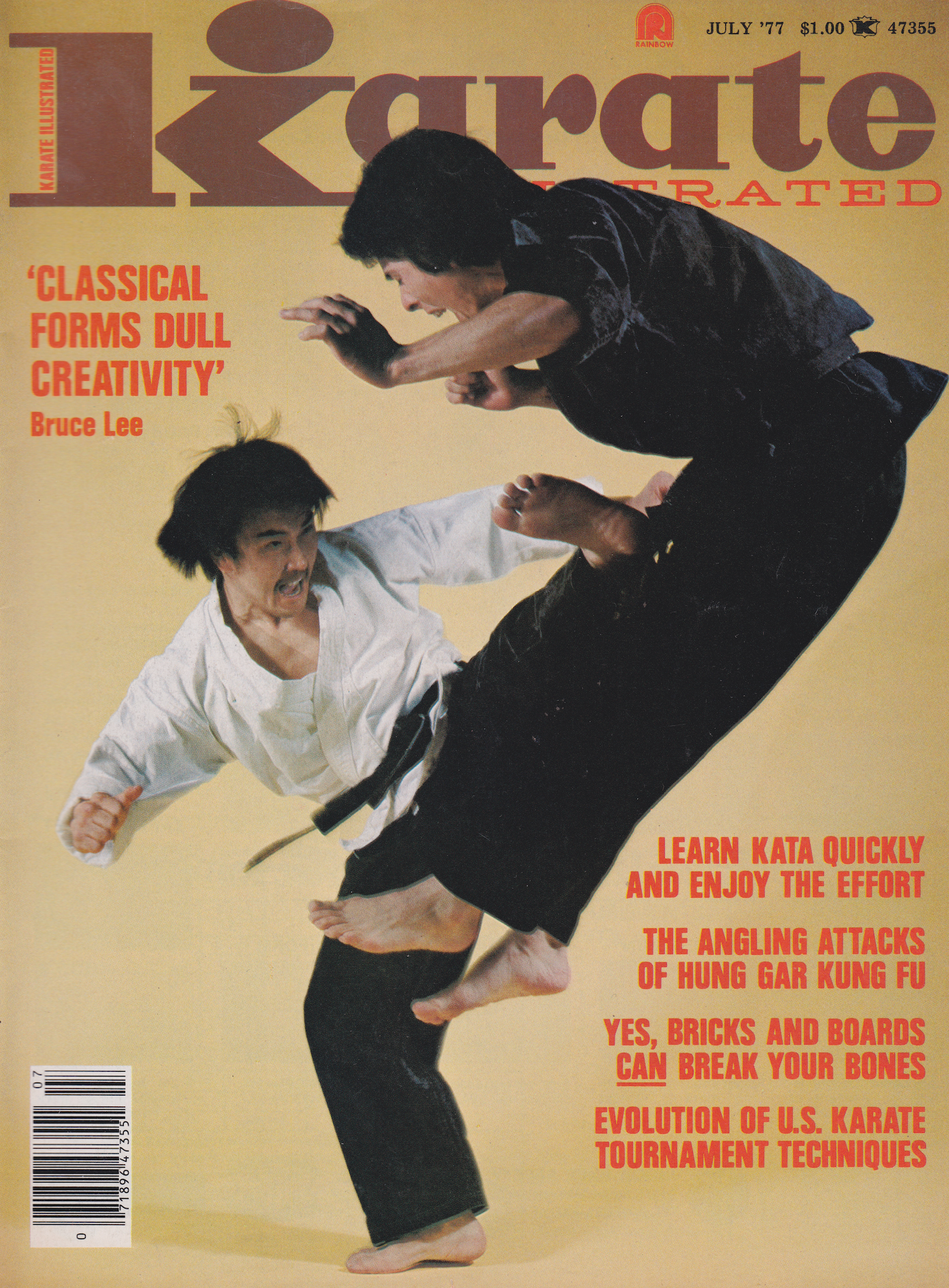 Karate Illustrated July 1977 Magazine (Preowned) - Budovideos Inc