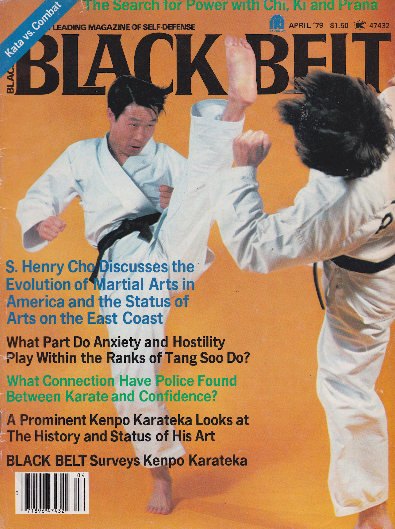 Black Belt Magazine April 1979 (Preowned) - Budovideos Inc