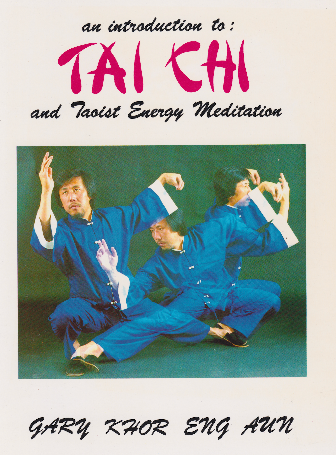 Intro to Tai Chi & Taoist Energy Meditation Book by Gary Khor Eng Aun (Preowned) - Budovideos Inc