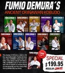 Fumio Demura's Ancient Okinawan Kobudo 10 DVD Set + Bonus Disc - Budovideos Inc