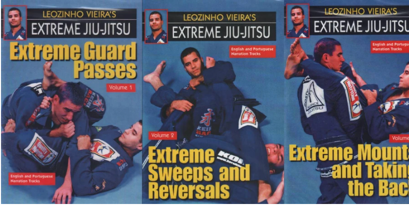 Extreme Jiu-Jitsu 3 DVD Set by Leo Vieira - Budovideos Inc