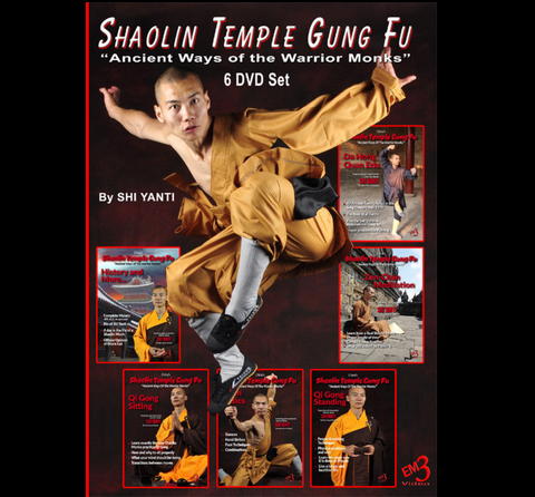 Shaolin Temple Gung Fu 6 Vol Series by Shi Yanti (On Demand)