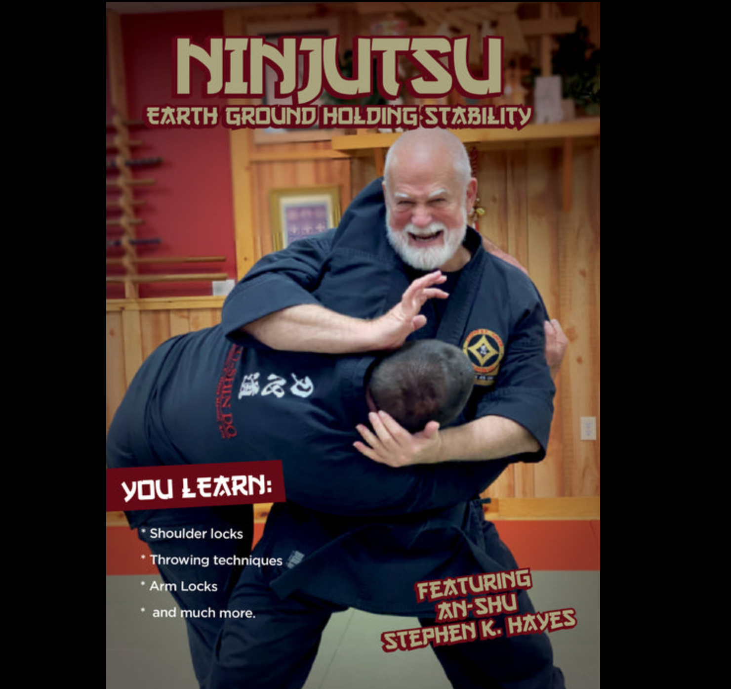 Ninjutsu Secrets 6: Earth Ground Holding Stability with Stephen Hayes (On Demand)