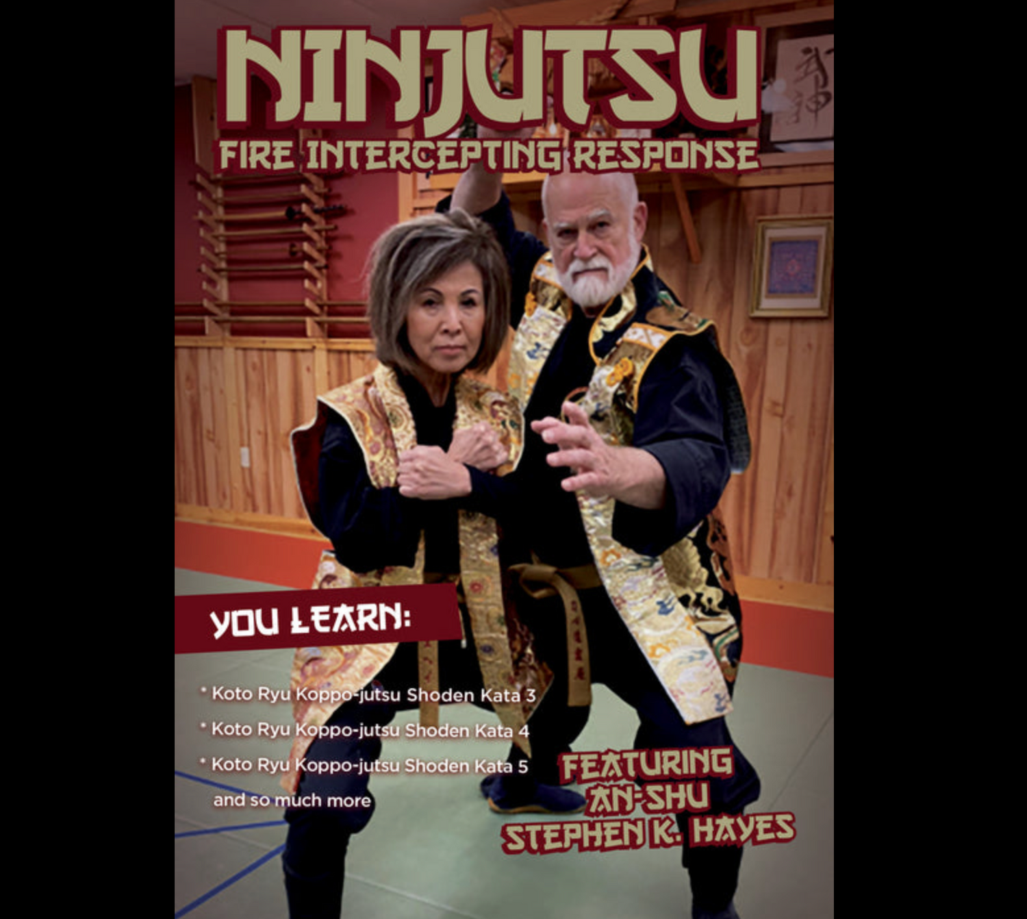 Ninjutsu Secrets 10: Fire Intercepting Response with Stephen Hayes (On Demand)