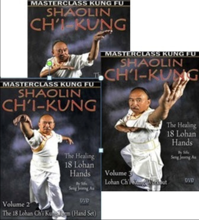 Chi Kung Healing 18 Lohan Hands por Seng Jeorng Au (Bajo demanda)