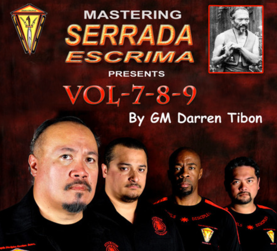 Mastering Serrada Escrima Vol 7-9 por Darren Tibon (Bajo Demanda)