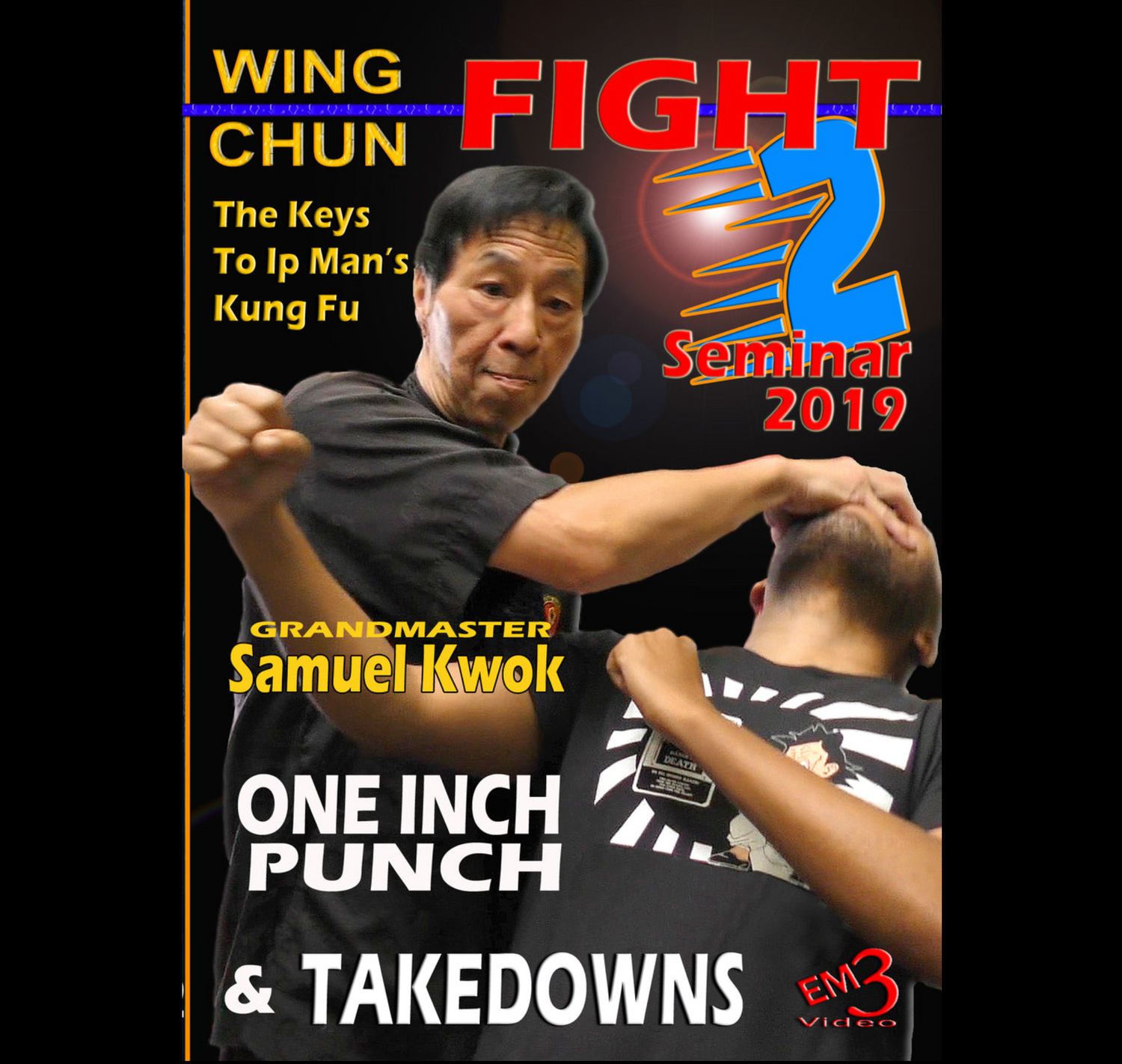 Puñetazo y derribos de 1 pulgada de Wing Chun por Samuel Kwok (bajo demanda)