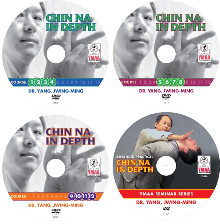 Chin Na In Depth Juego completo de 4 DVD con el Dr. Yang y Jwing Ming