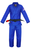 Blue All Around BJJ Gi by Fuji - Budovideos Inc