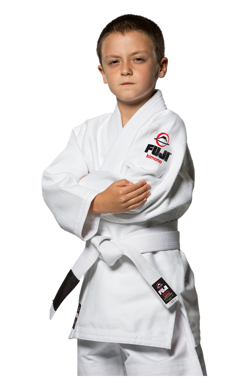 Fuji Childrens BJJ Uniform - White - Budovideos Inc
