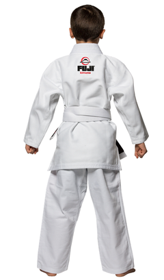 Fuji Childrens BJJ Uniform - White - Budovideos Inc