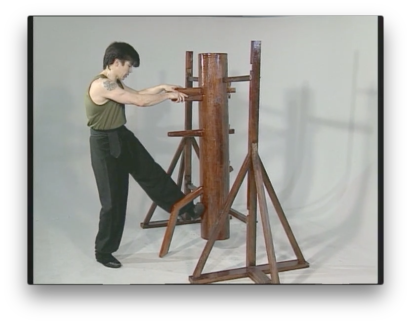 Wing Chun Wooden Dummy Form part 6 Advanced Drills by Randy Williams (On Demand) - Budovideos Inc