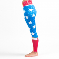 Wonder Woman BJJ Spats (Tights) (Officially Licensed) - Budovideos Inc