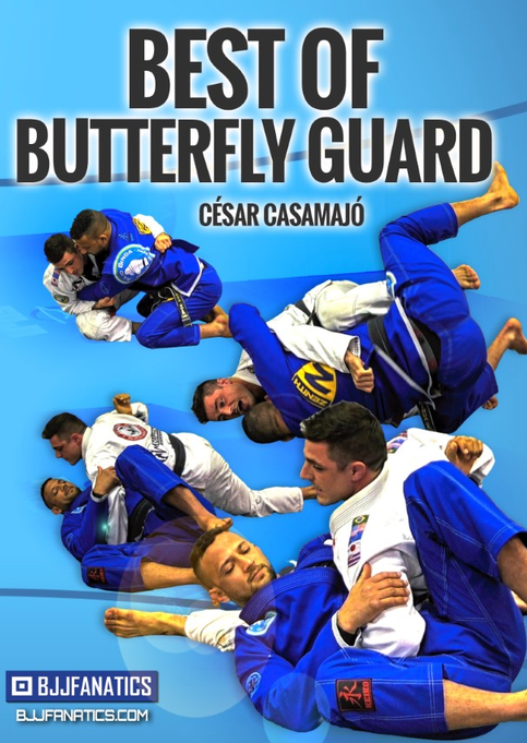 Best of Butterfly Guard 2 DVD Set by Cesar Casamajo - Budovideos Inc
