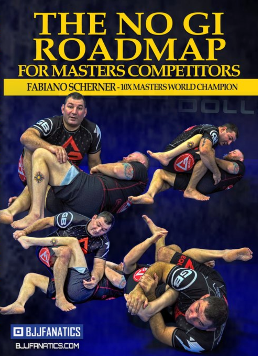 The No Gi Road Map for Masters Competitors 4 DVD Set by Fabiano Scherner - Budovideos Inc