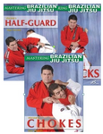 Mastering Brazilian Jiu-jitsu 3 DVD Set by Rigan Machado: Leglocks, Chokes, Half Guard - Budovideos Inc