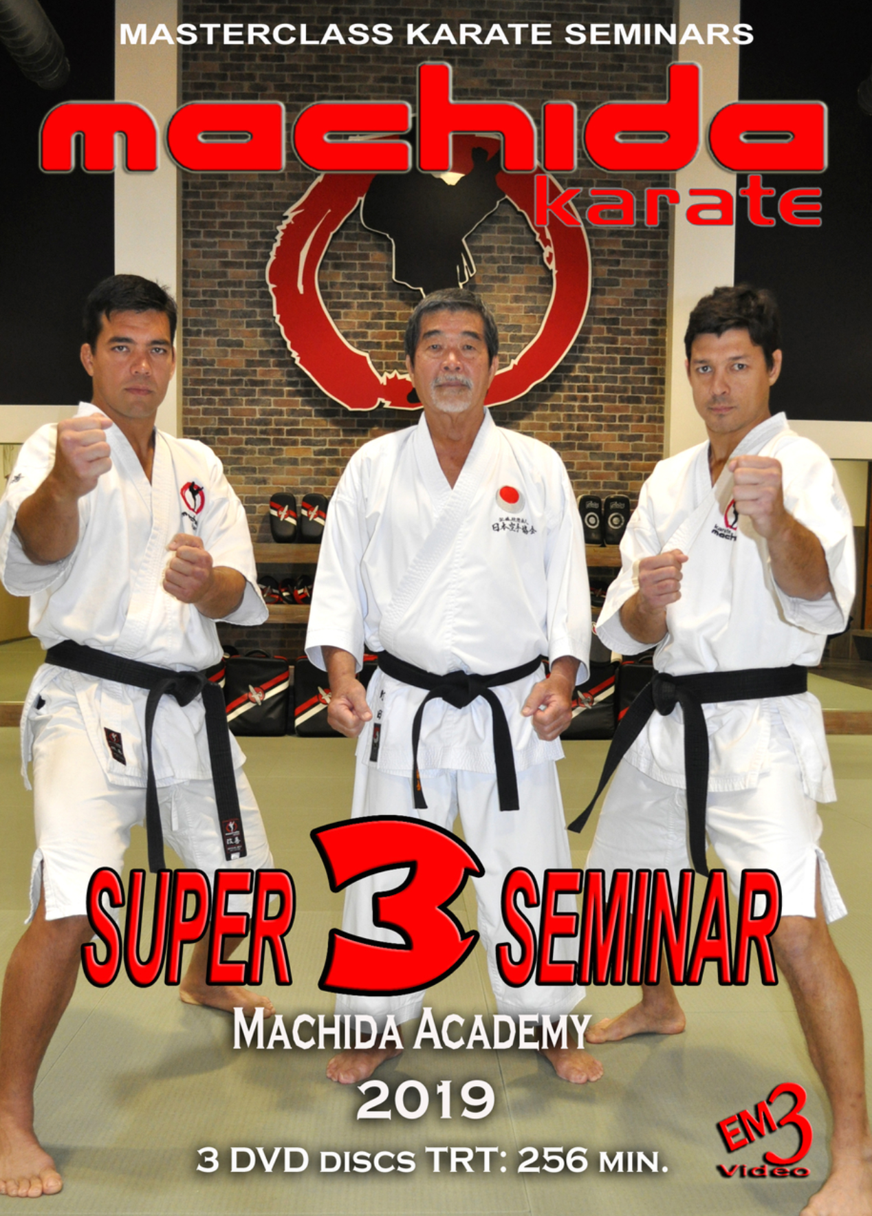 Machida Karate 2019 Super Seminar 3 DVD Set - Budovideos Inc