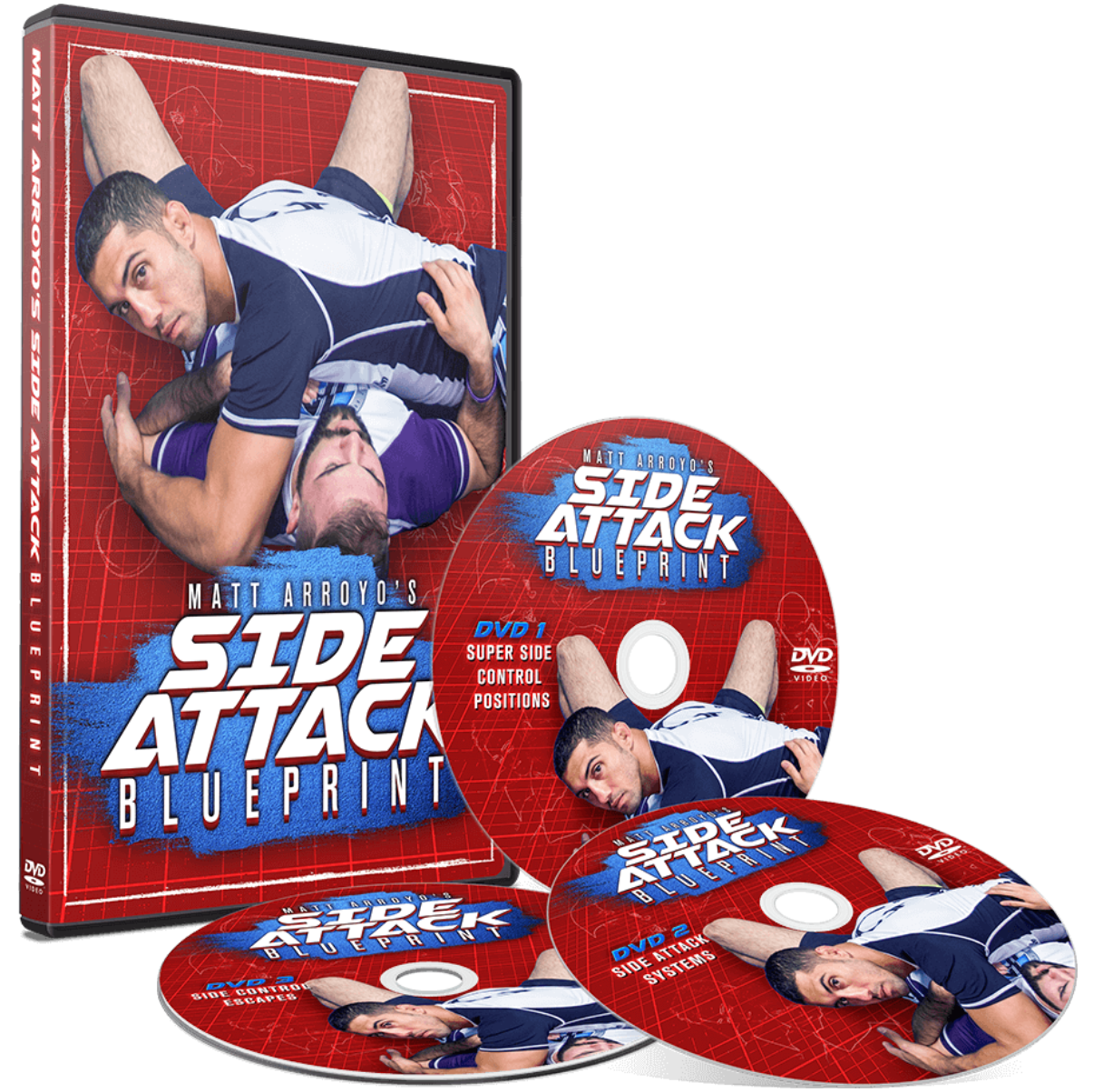 Side Attack Blueprint 3 DVD Set with Matt Arroyo - Budovideos Inc