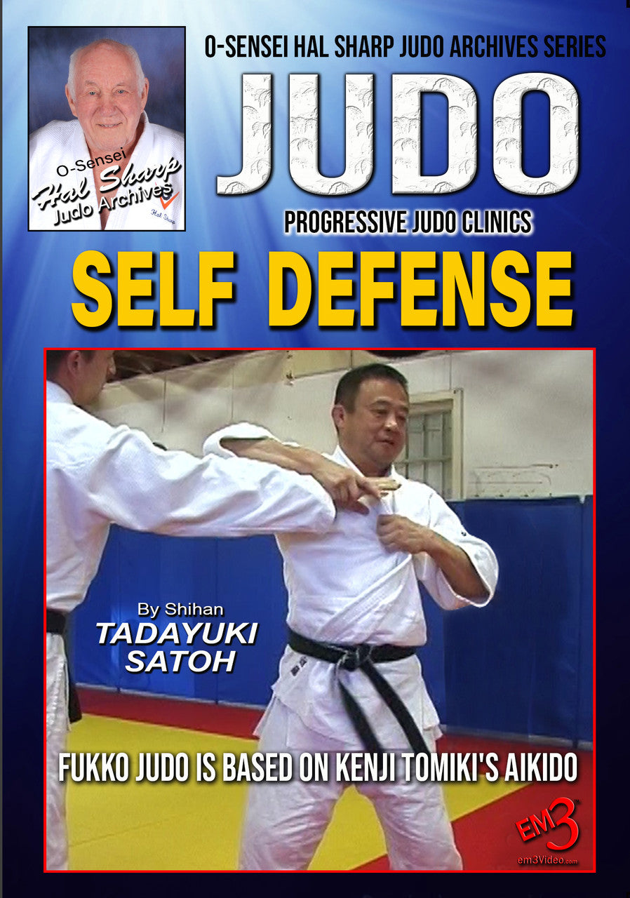 DVD de autodefensa Judo y Aikido de Tadayuki Sato