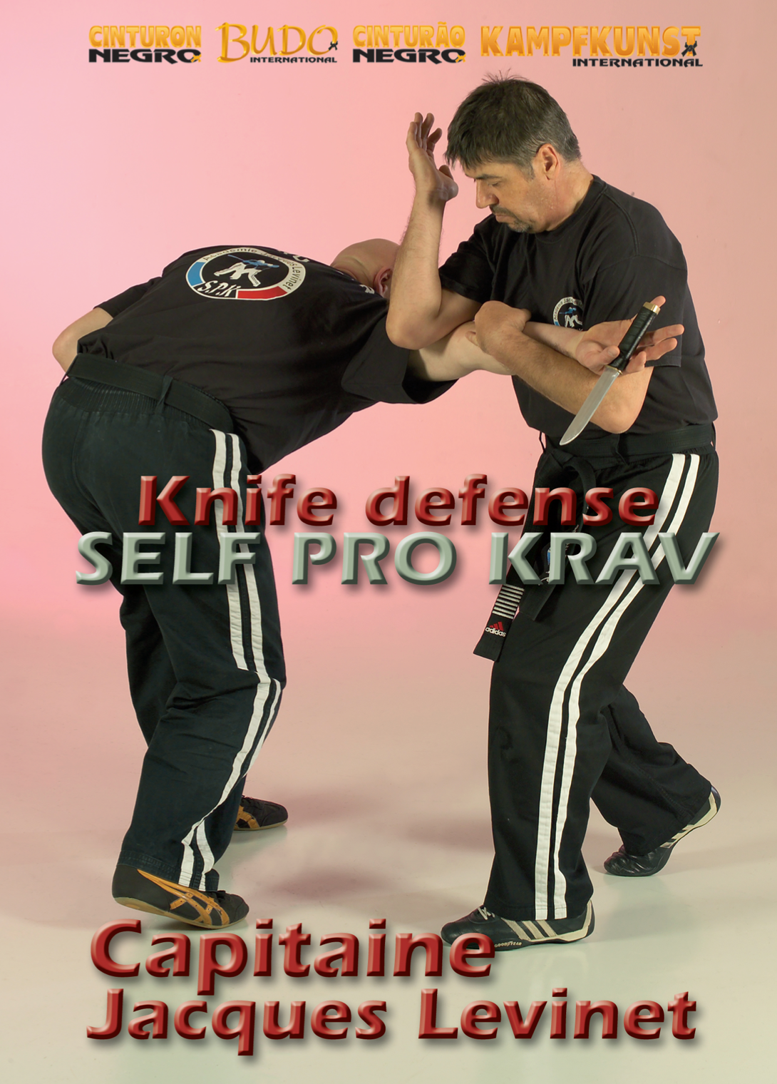 Self Pro Krav Knife Defense DVD with Jacques Levinet
