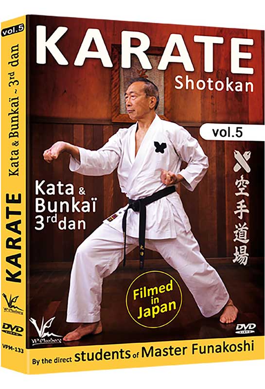Shotokan Karate Vol 5: Kata & Bunkai 3rd Dan (On Demand)