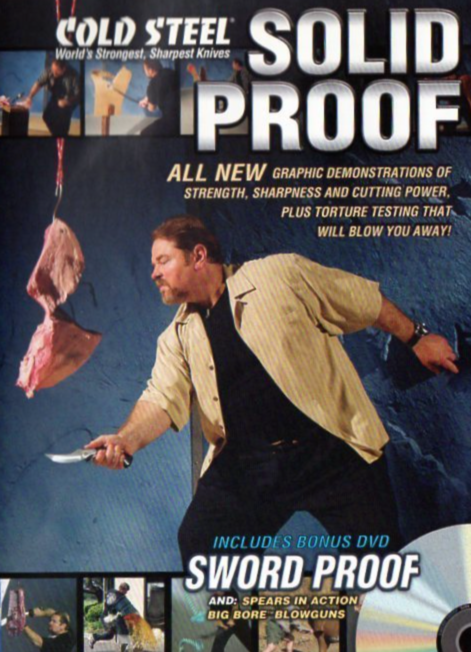 Juego de DVD Solid Proof y Sword Proof 2 de Cold Steel