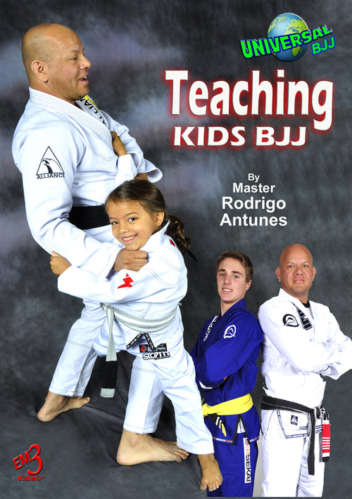 Teaching Kids BJJ DVD by Rodrigo Antunes - Budovideos Inc