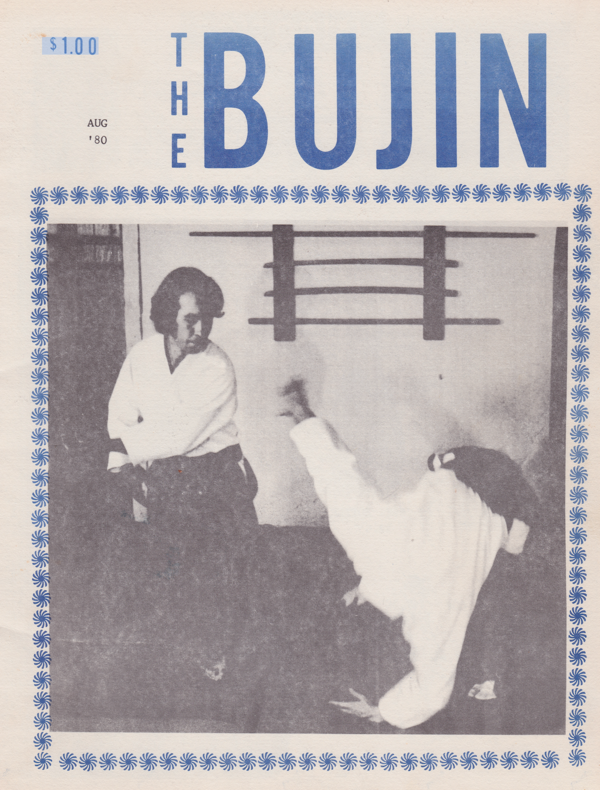 The Bujin Magazine agosto de 1980 (seminuevo)