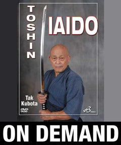 Toshin Iaido by Tak Kubota (On Demand) - Budovideos Inc