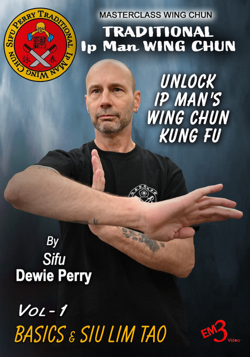 DVD tradicional de Ip Man Wing Chun 1: conceptos básicos y Siu Lim Tao de Dewie Perry