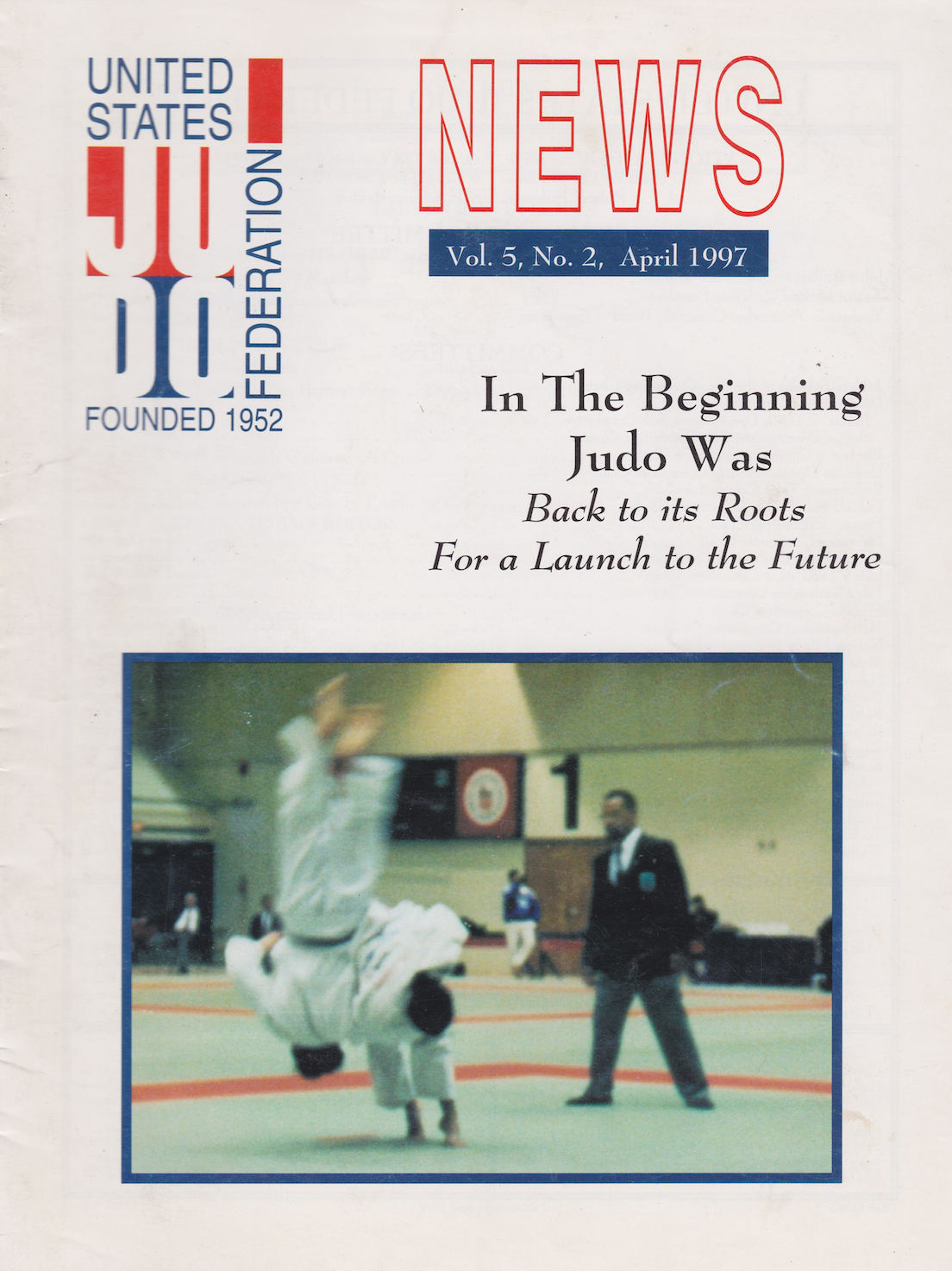 US Judo Federation Magazine Vol 5 #2 (Preowned) - Budovideos Inc