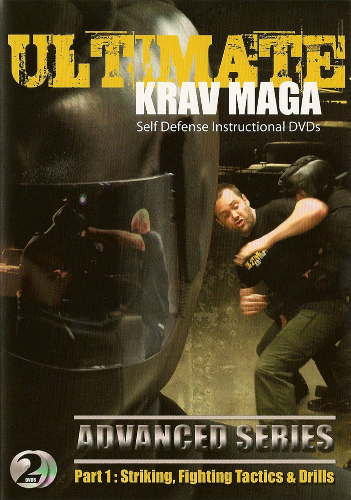 究極のクラヴマガ アドバンス シリーズ パート 1: 打撃、格闘戦術、ドリル DVD 2 枚セット。