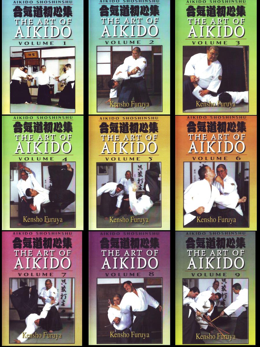 The Art of Aikido 9 DVD Set with Kensho Furuya - Budovideos Inc
