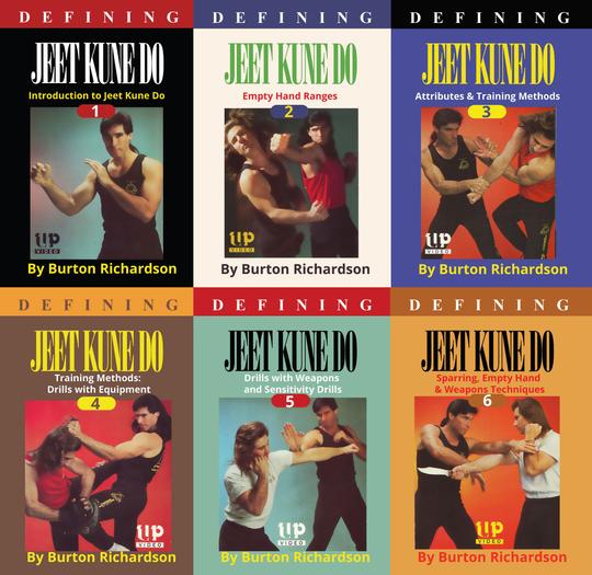 Defining Jeet Kune Do 6 DVD Set by Burton Richardson - Budovideos
