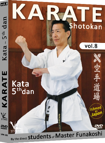 Shotokan Karate Vol 8 Kata 5th Dan DVD by Students of Gichin Funakoshi - Budovideos Inc