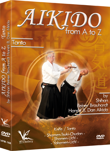 Aikido from A to Z Tanto / Knife DVD by Reiner Brauhardt - Budovideos Inc