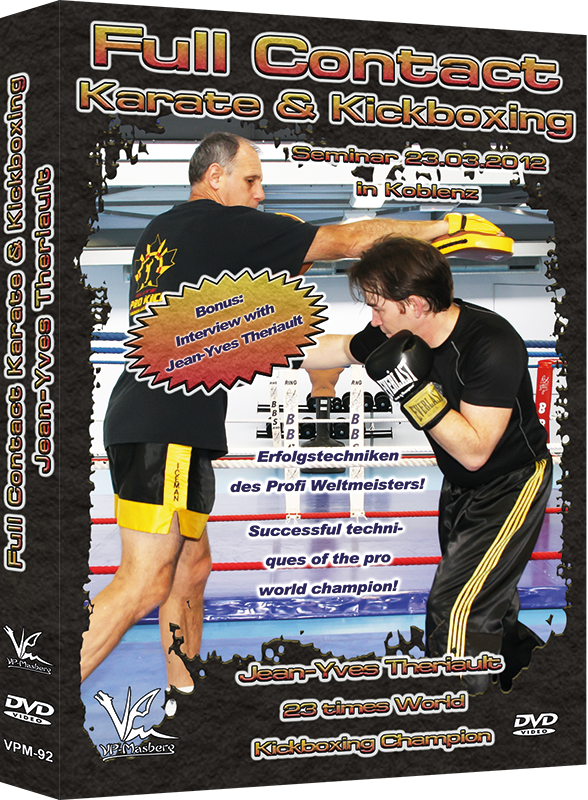 Full Contact Karate & Kickboxing Seminar DVD by Jean-Yves Theriault - Budovideos Inc
