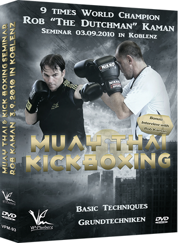 Muay Thai & Kickboxing Seminar: Basic Techniques DVD with Rob Kaman - Budovideos Inc